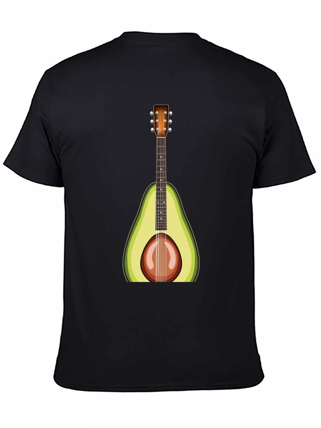 Avocado Guitar T-Shirt: Unique Music Lover Tee