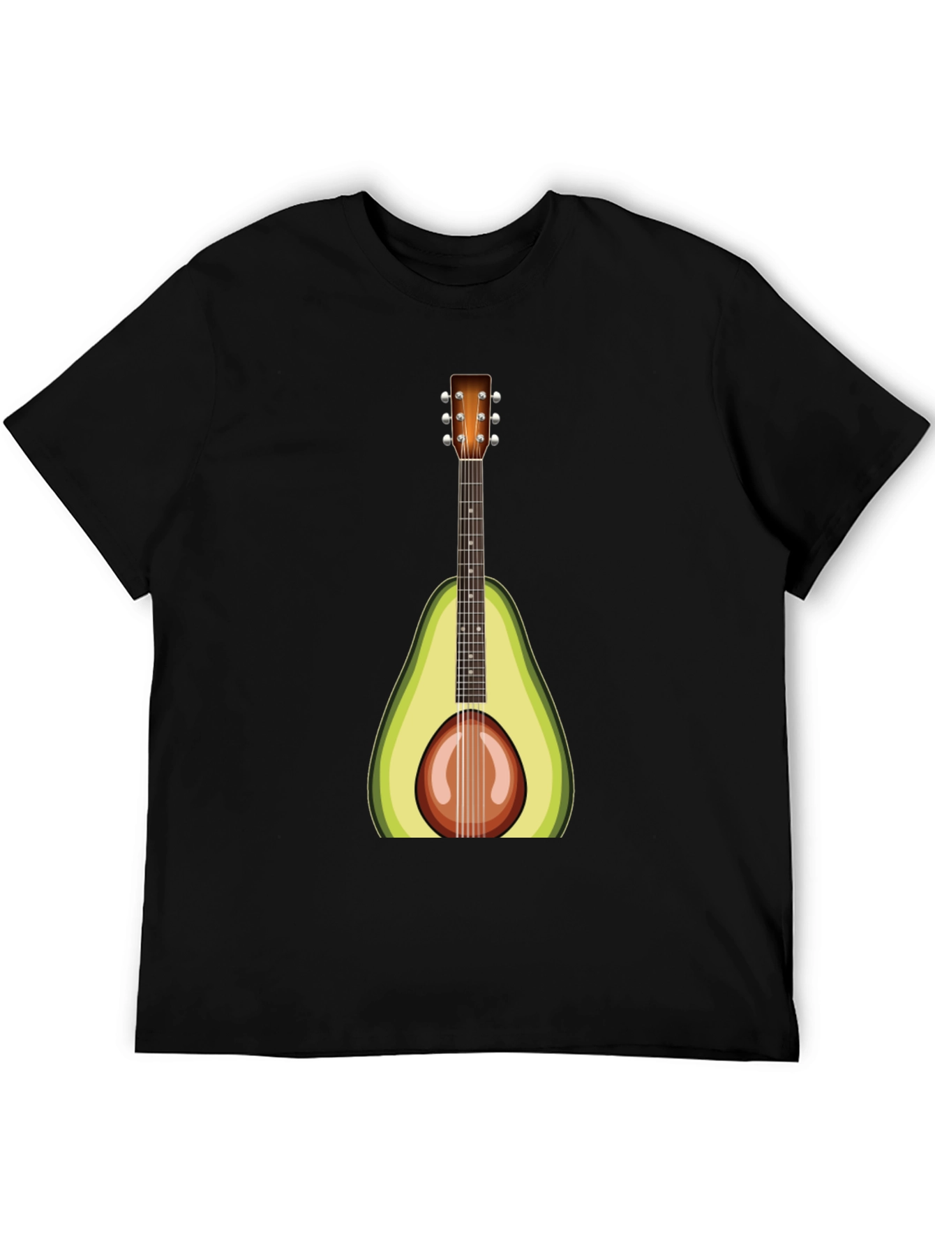 Avocado Guitar T-Shirt: Unique Music Lover Tee