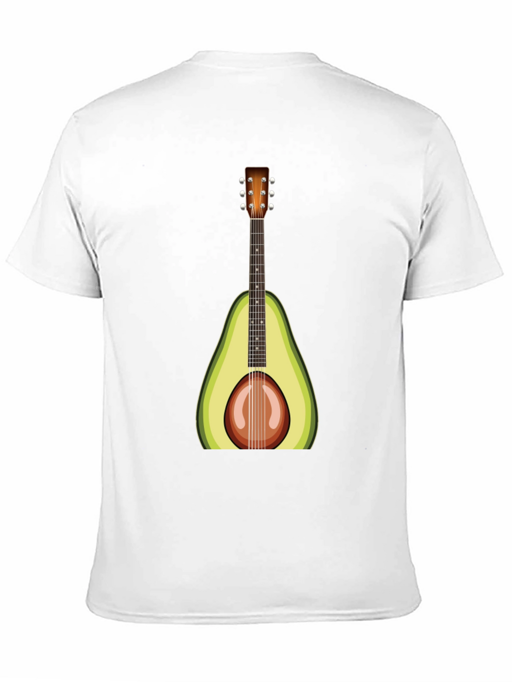 Avocado Guitar T-Shirt: Unique Music Lover Tee