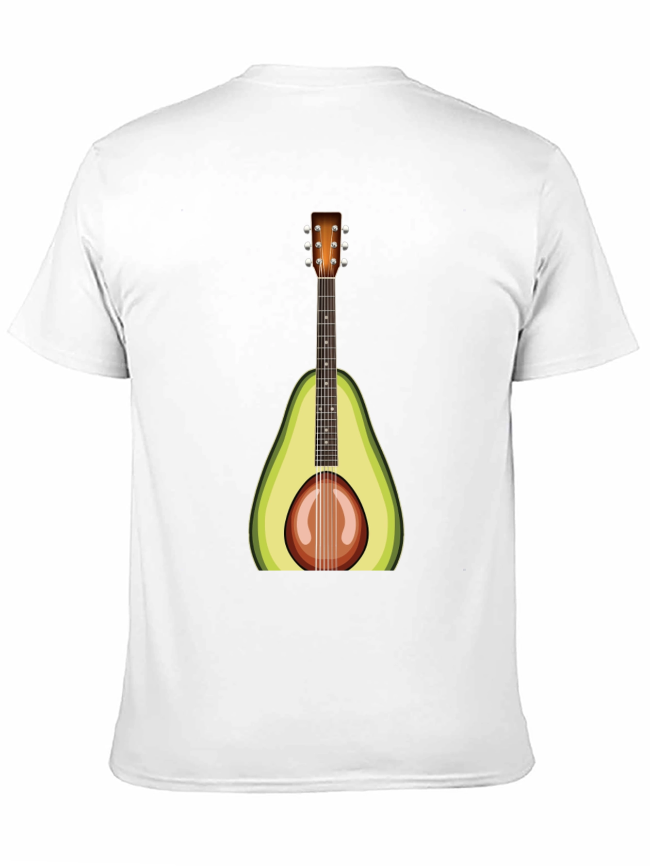 Avocado Guitar T-Shirt: Unique Music Lover Tee