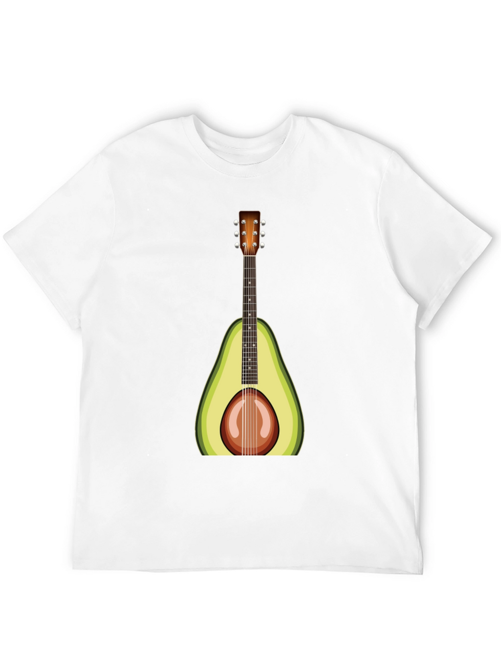 Avocado Guitar T-Shirt: Unique Music Lover Tee