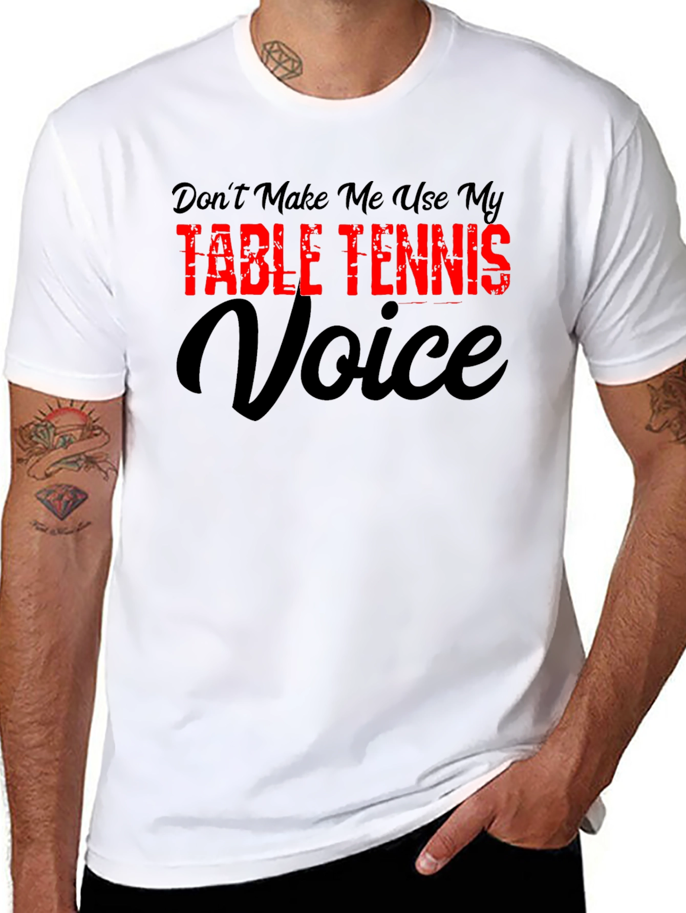 Table Tennis Voice T-Shirt