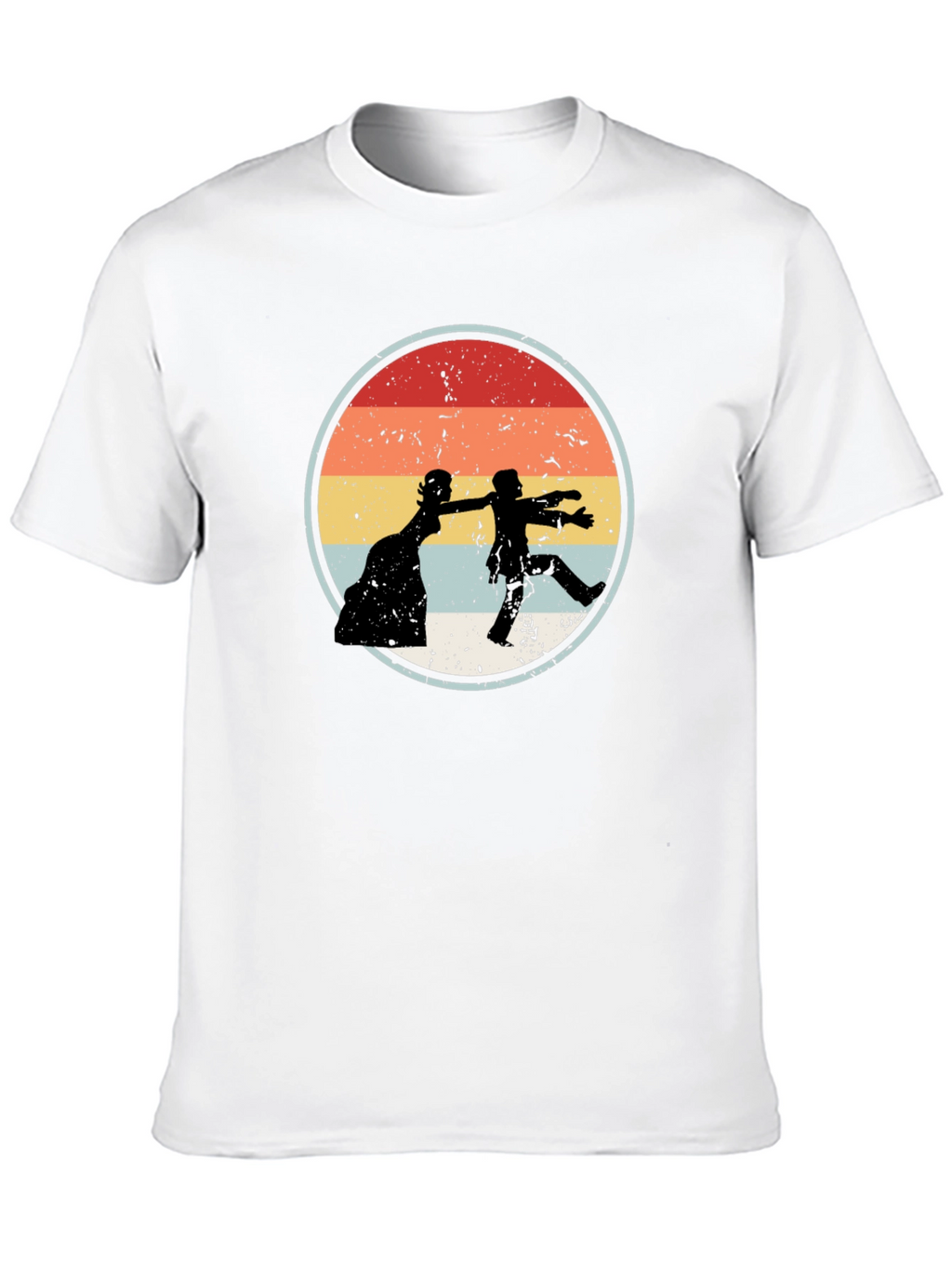 Retro Bride Groom T-Shirt