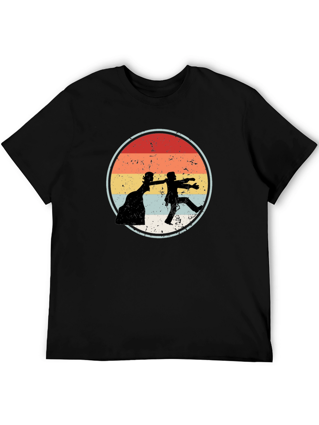Retro Bride Groom T-Shirt