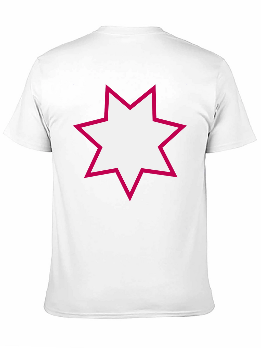 Modern Star Graphic Black T-Shirt