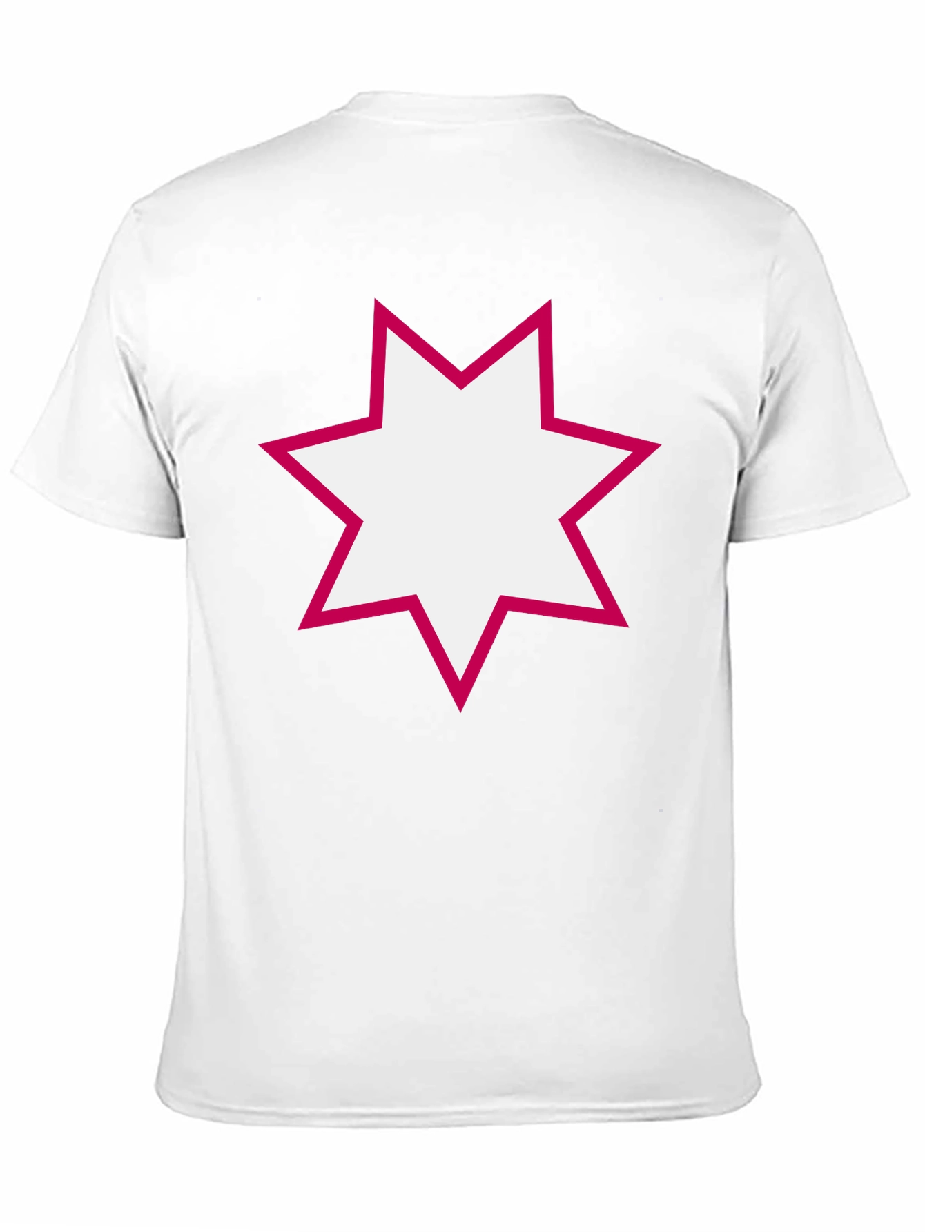 Modern Star Graphic Black T-Shirt