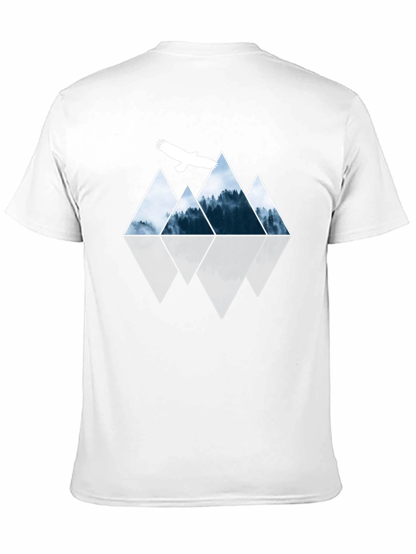 Mountain Eagle Graphic T-Shirt - Nature Inspired Tee