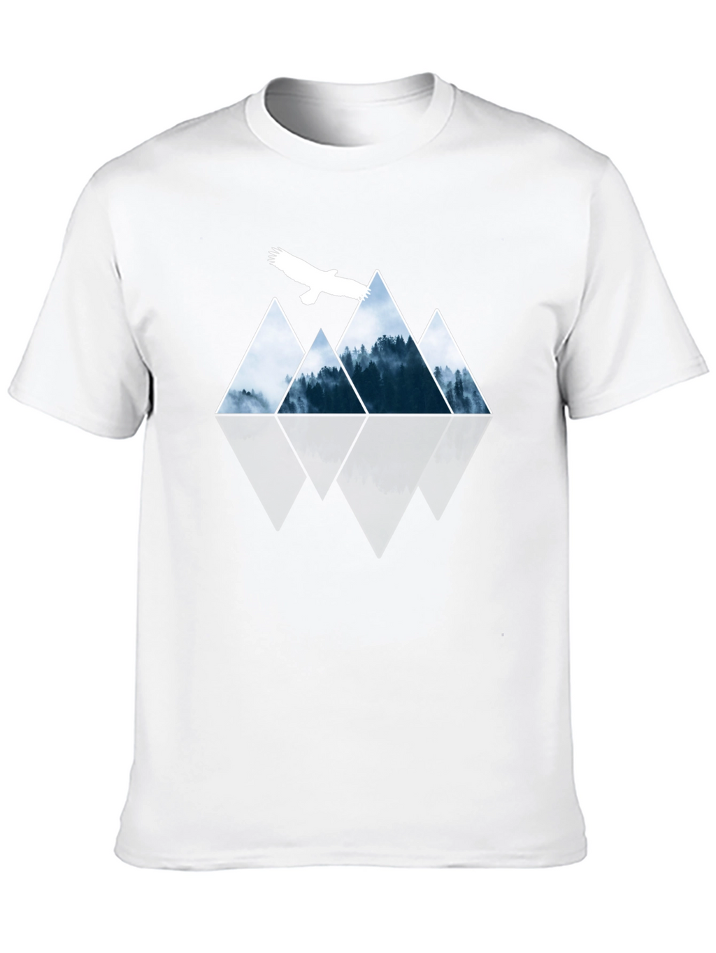 Mountain Eagle Graphic T-Shirt - Nature Inspired Tee