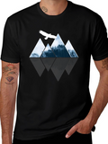 Mountain Eagle Graphic T-Shirt - Nature Inspired Tee