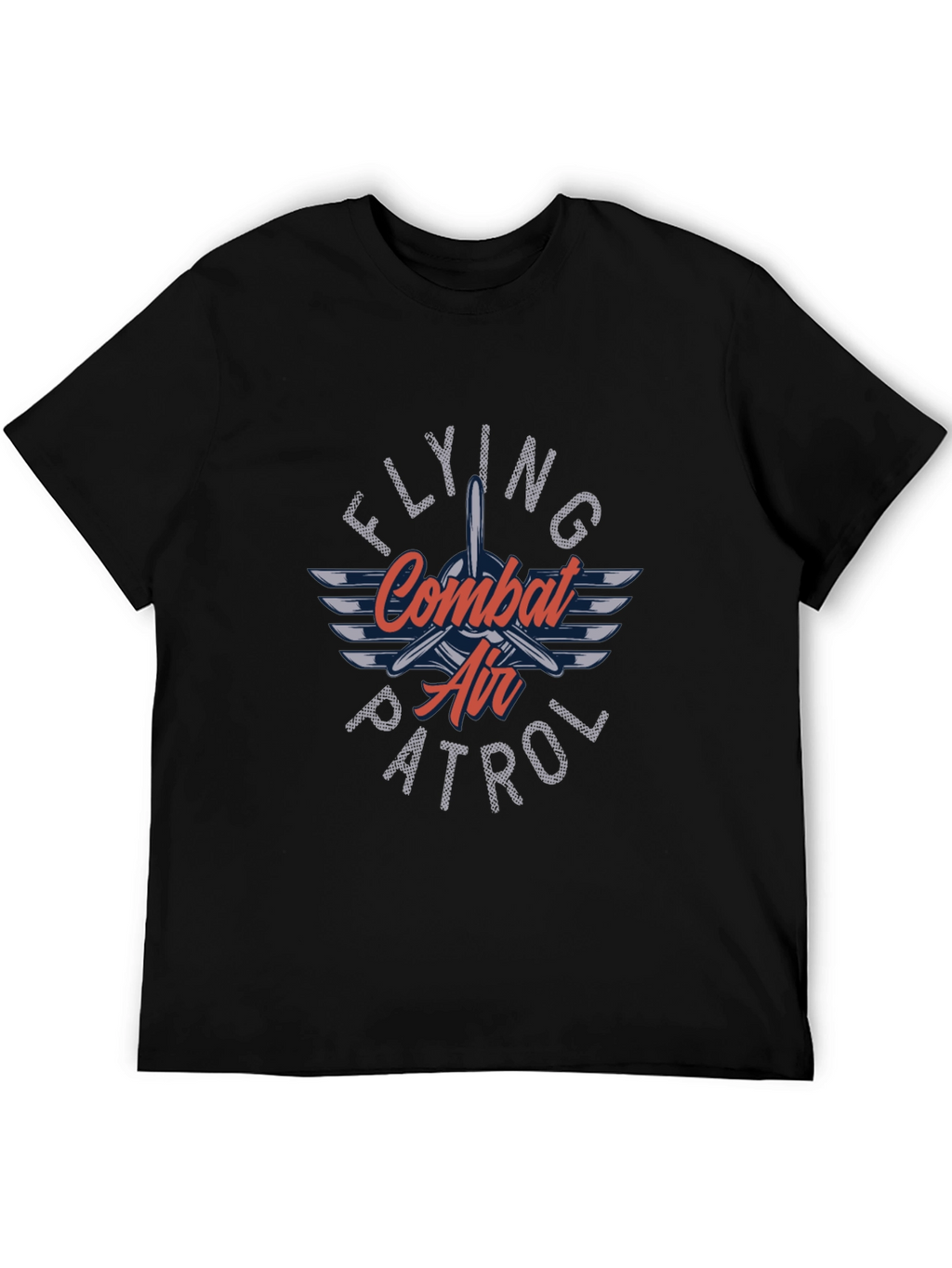 Flying Combat Air Patrol T-Shirt Aviation Enthusiast Apparel