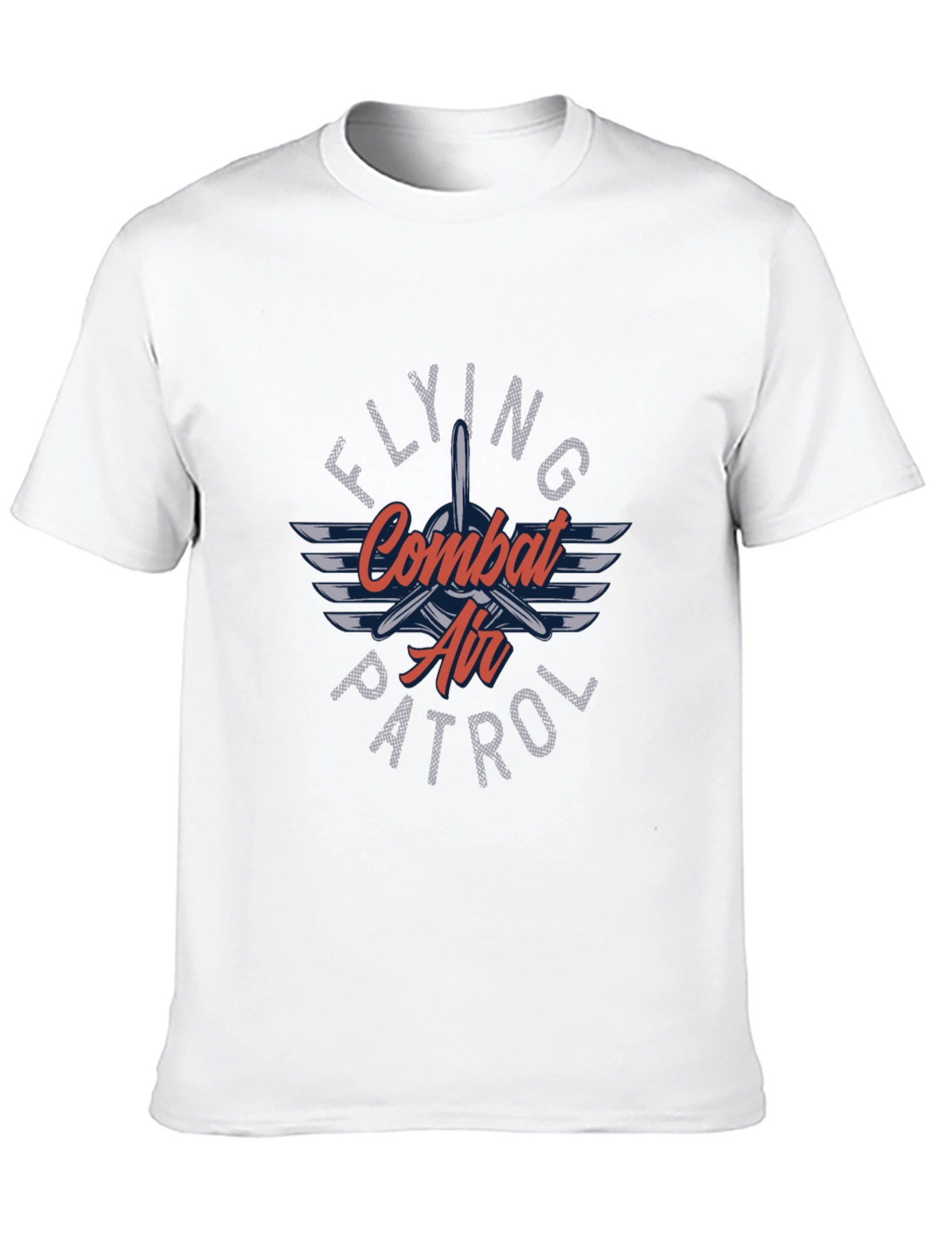 Flying Combat Air Patrol T-Shirt Aviation Enthusiast Apparel