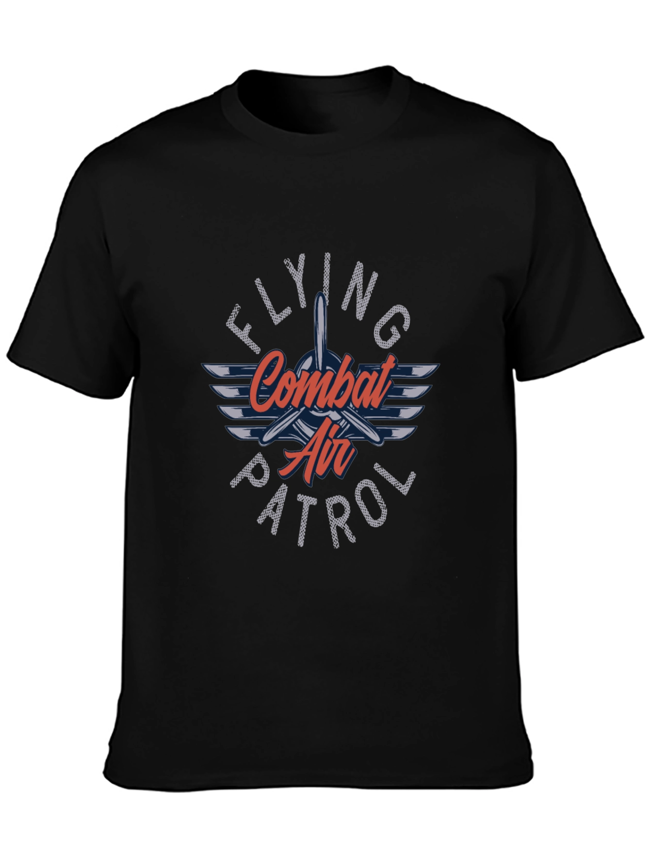 Flying Combat Air Patrol T-Shirt Aviation Enthusiast Apparel