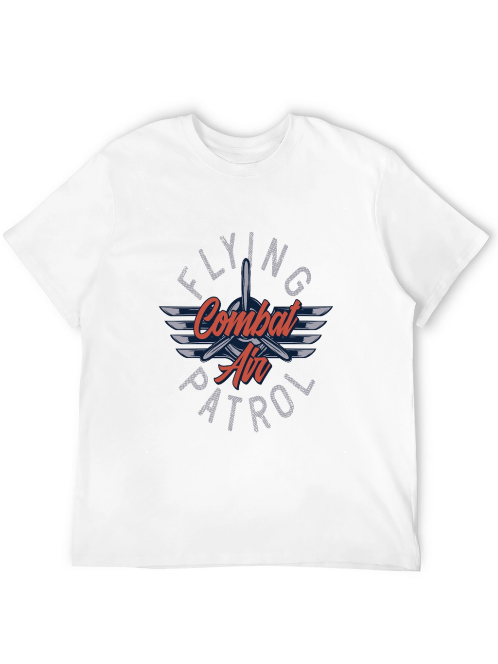 Flying Combat Air Patrol T-Shirt Aviation Enthusiast Apparel