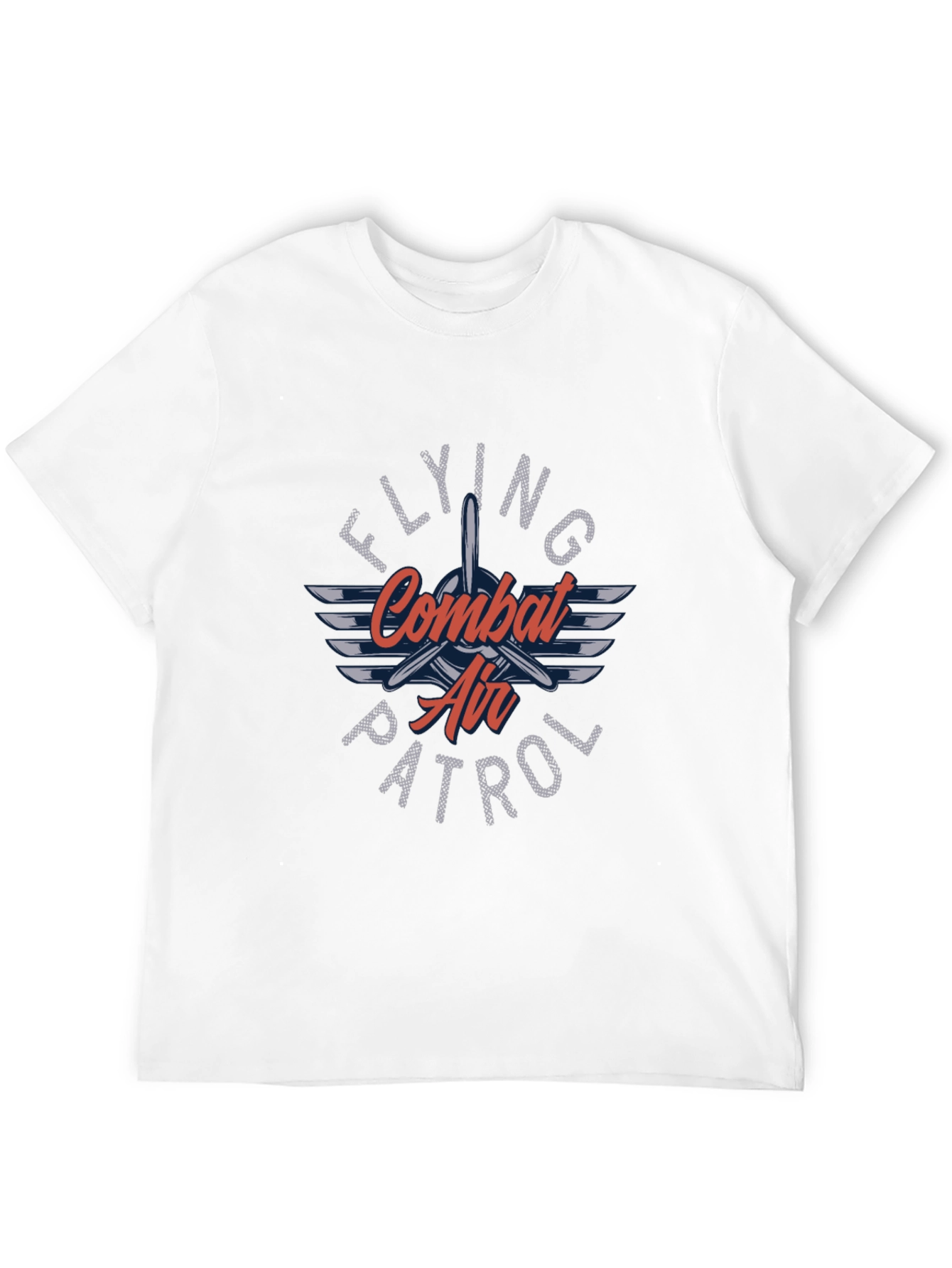 Flying Combat Air Patrol T-Shirt Aviation Enthusiast Apparel