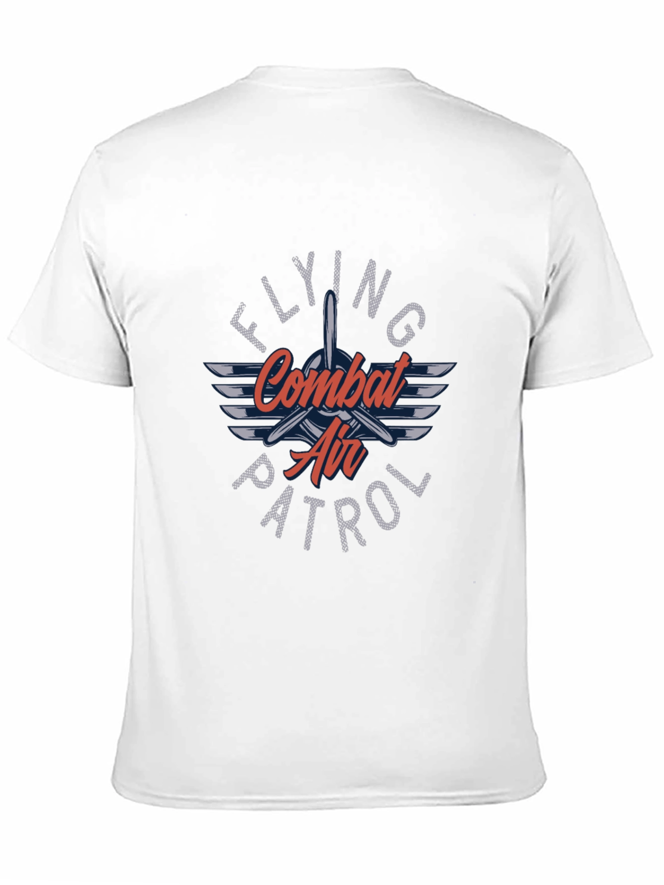Flying Combat Air Patrol T-Shirt Aviation Enthusiast Apparel