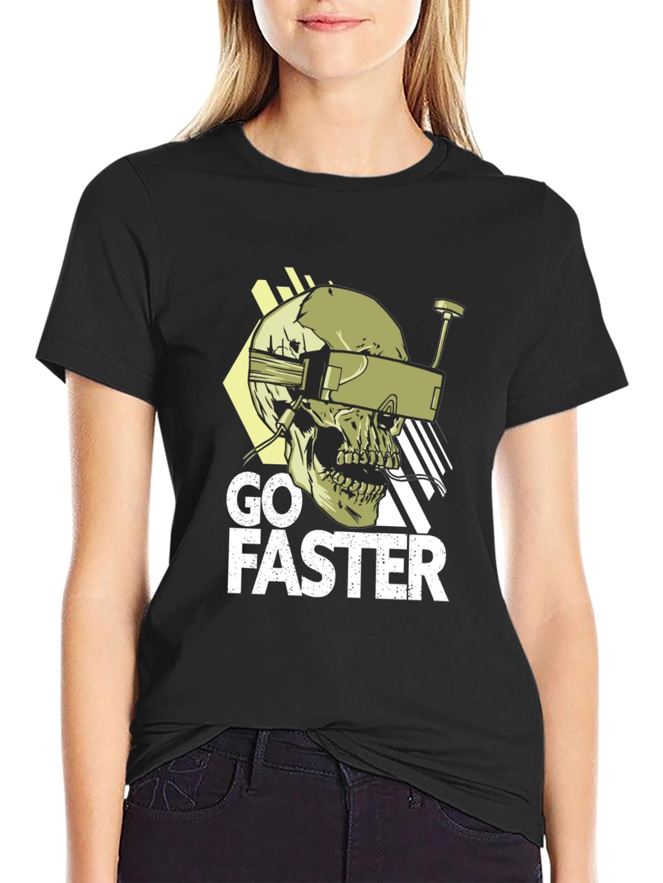 Go Faster Skull FPV T-Shirt