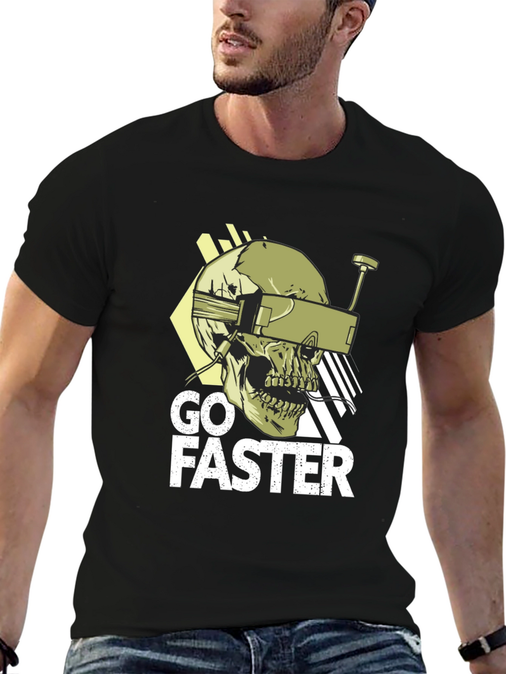 Go Faster Skull FPV T-Shirt