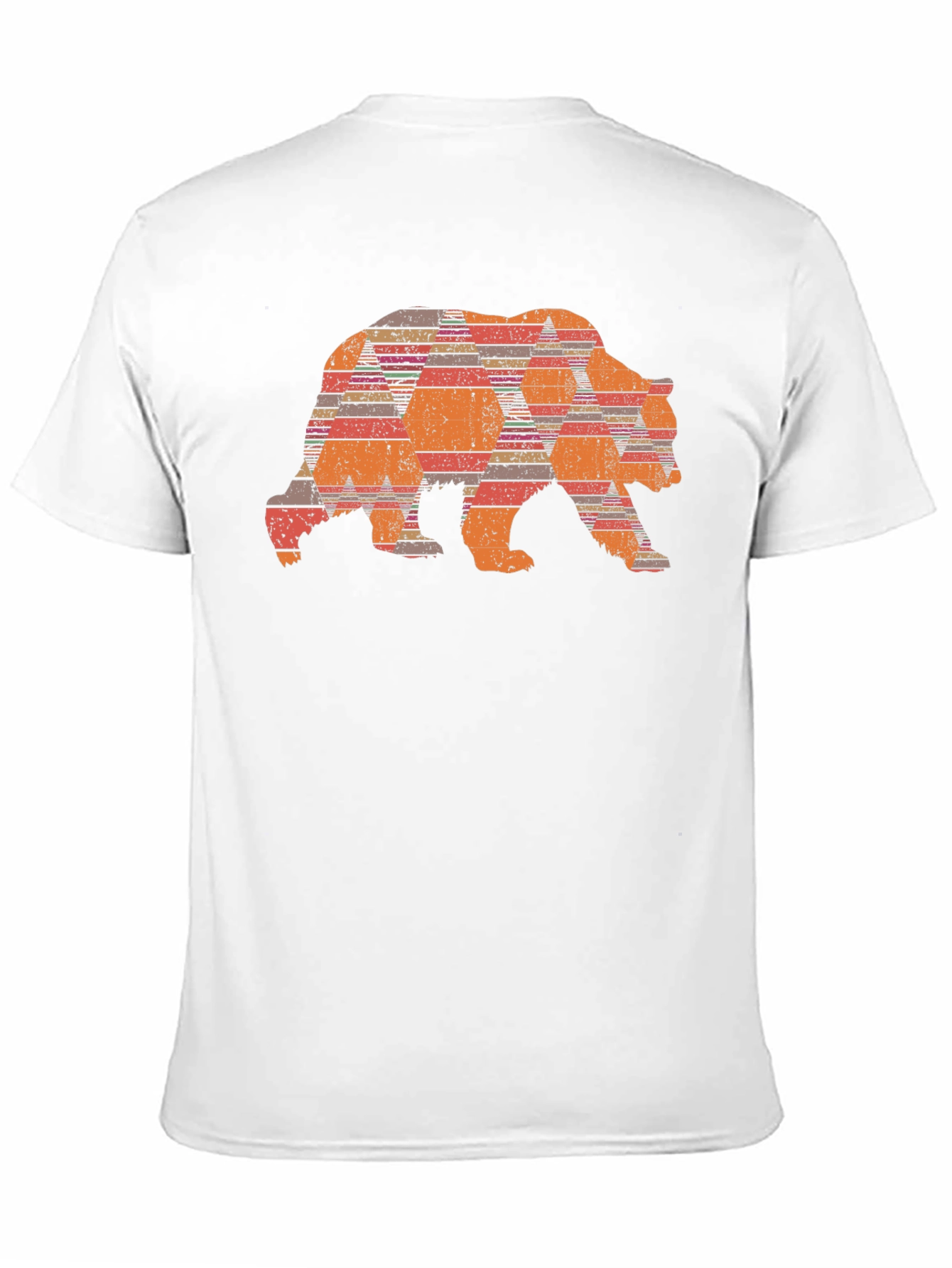 Geometric Bear Graphic Tee