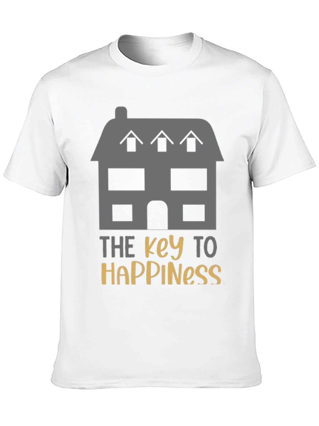 Key To Happiness Home T-Shirt