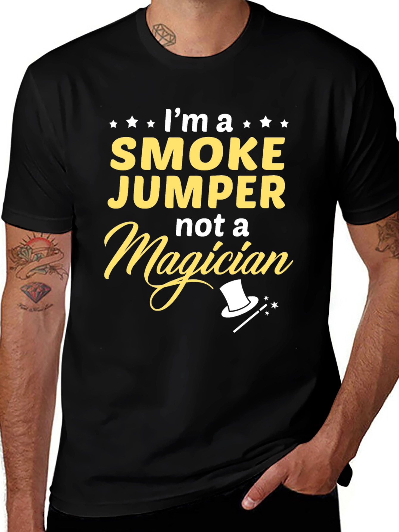 Smoke Jumper T-Shirt - Funny Profession Tee
