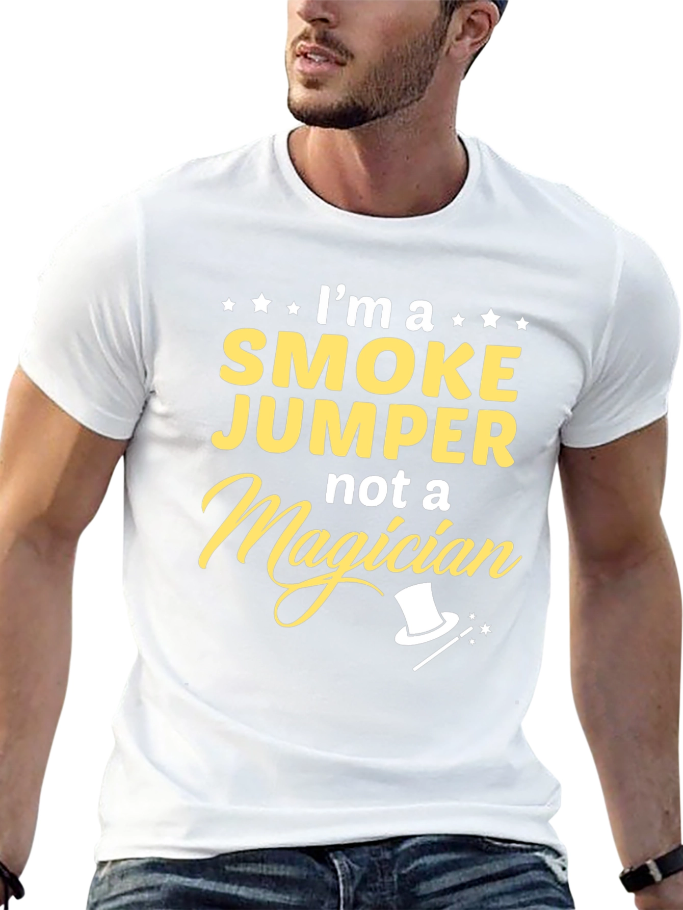 Smoke Jumper T-Shirt - Funny Profession Tee