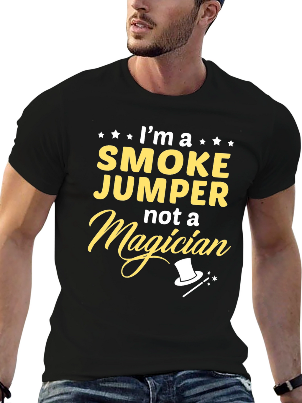 Smoke Jumper T-Shirt - Funny Profession Tee