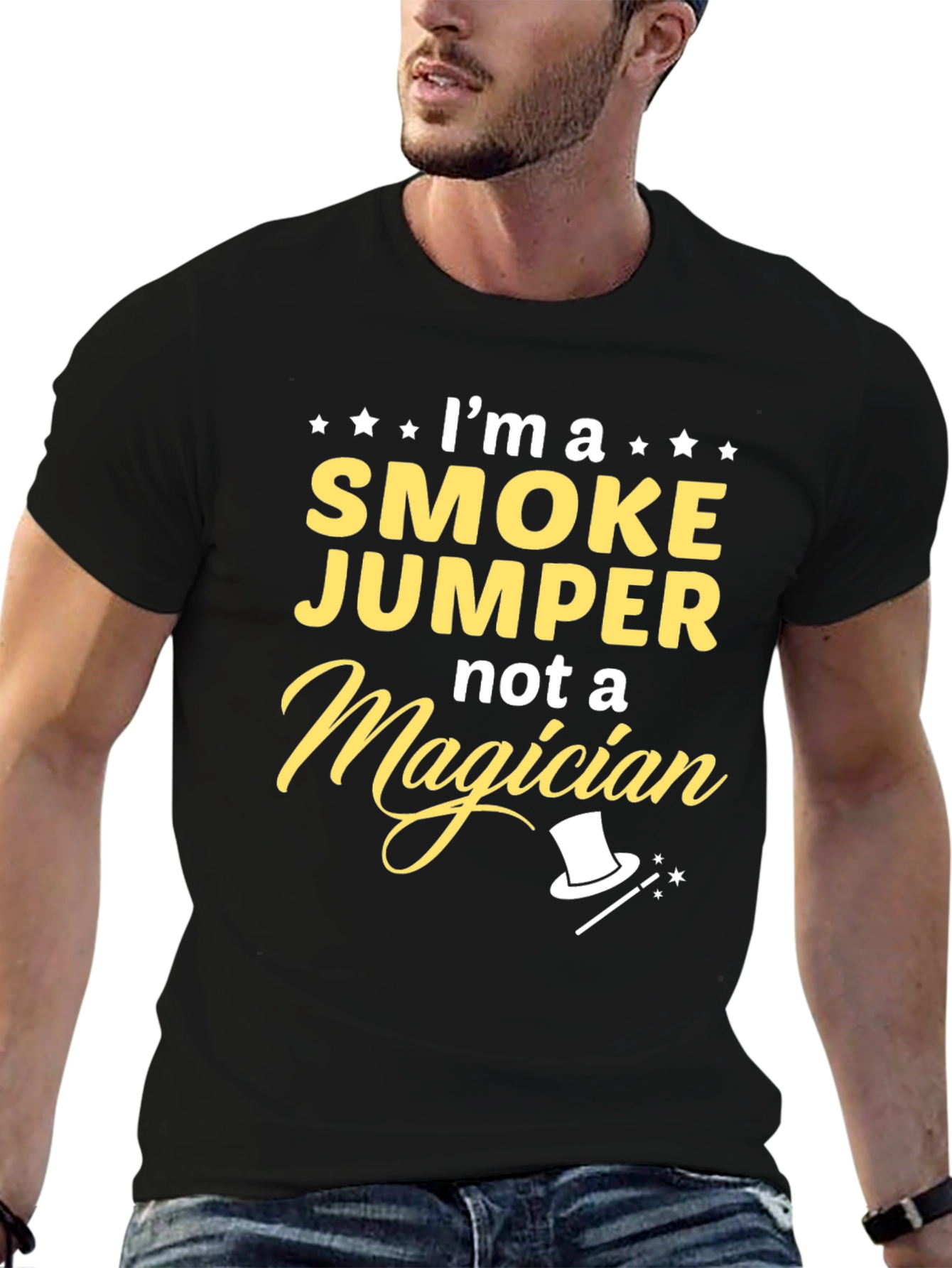 Smoke Jumper T-Shirt - Funny Profession Tee