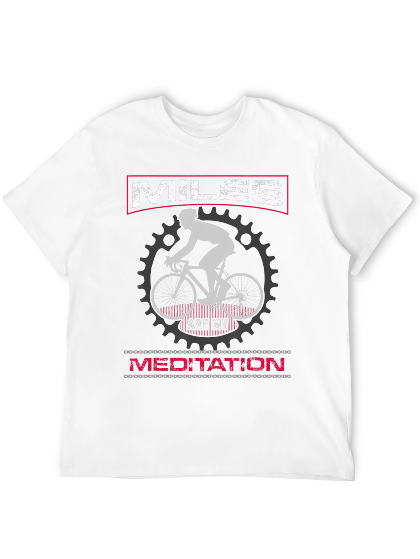 Miles Are My Meditation Cycling T-Shirt