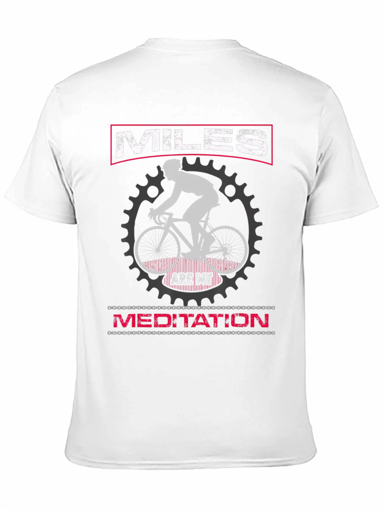 Miles Are My Meditation Cycling T-Shirt
