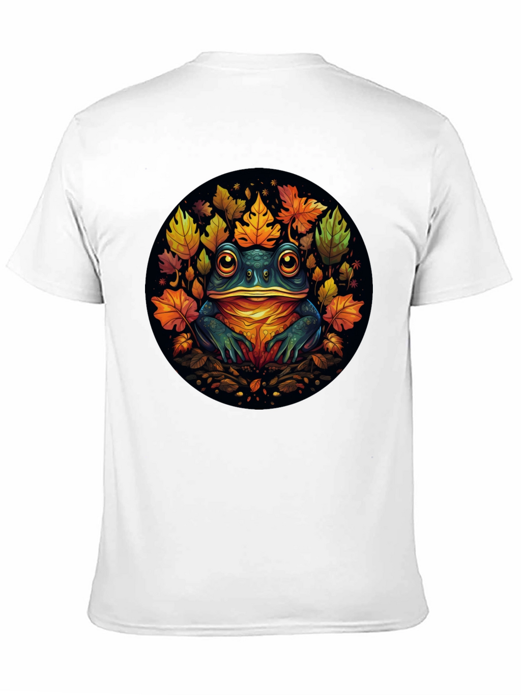 Autumn Frog Tee - Unique Fall Design