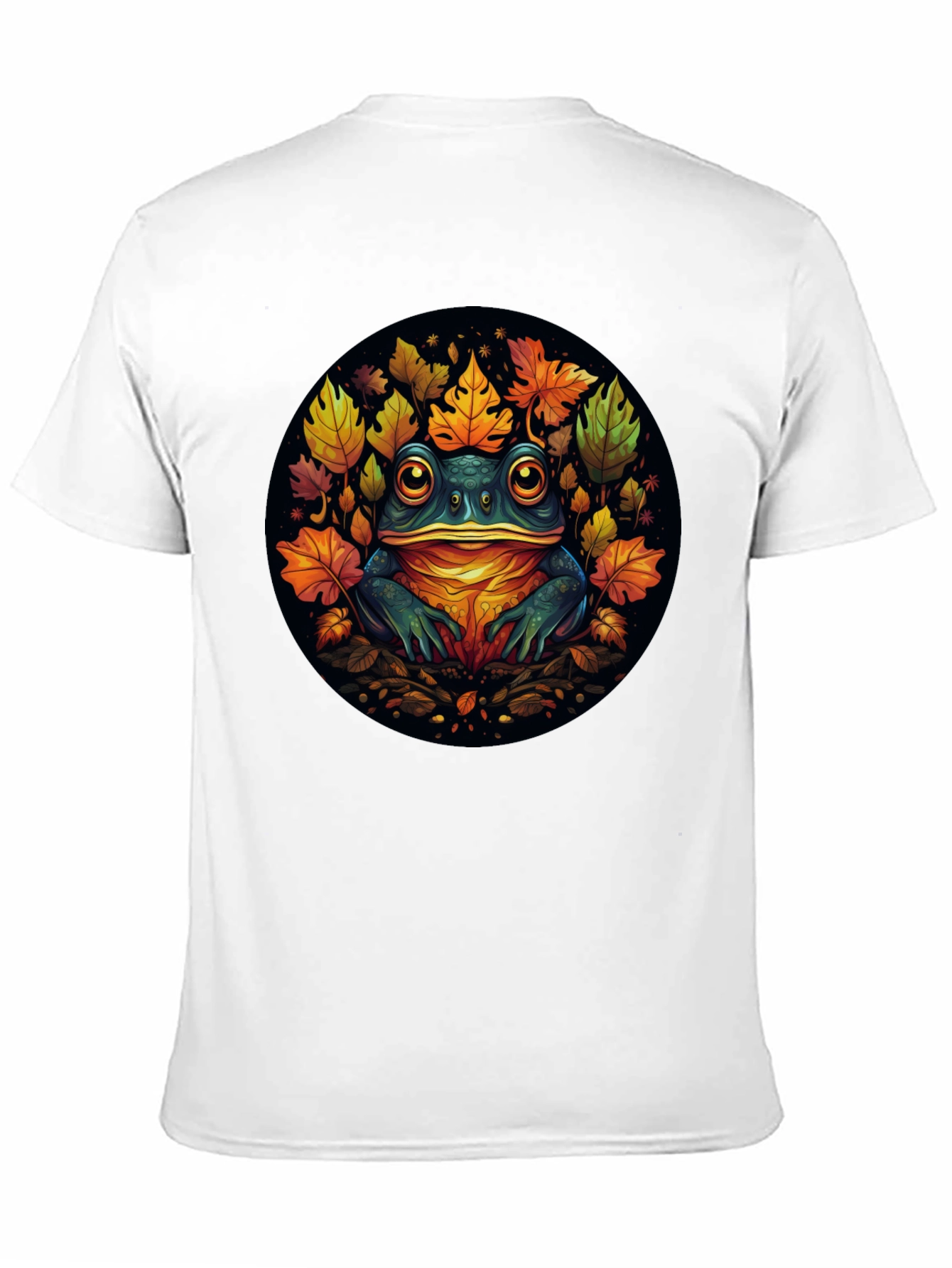 Autumn Frog Tee - Unique Fall Design