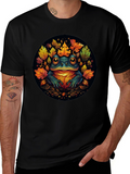 Autumn Frog Tee - Unique Fall Design
