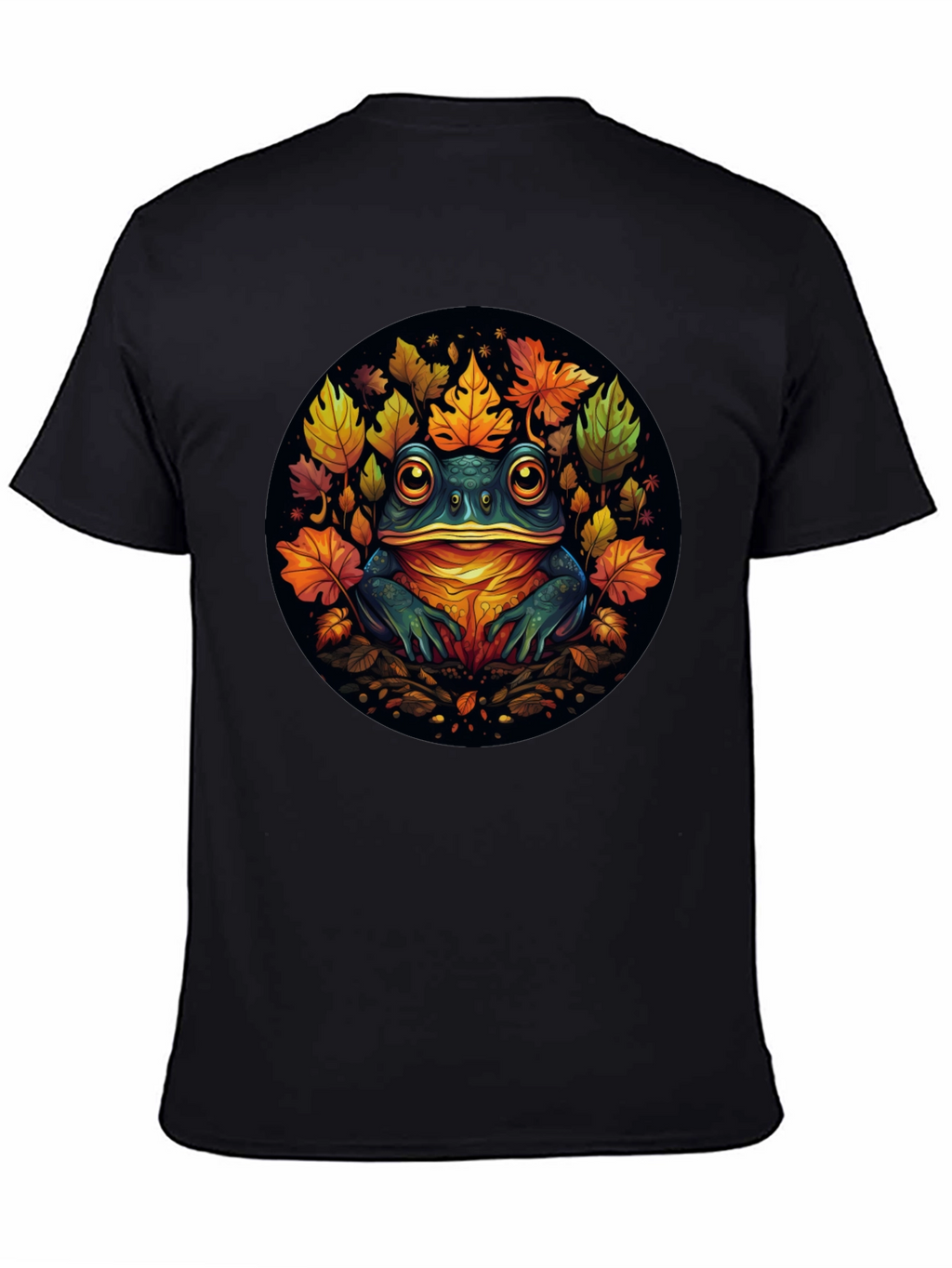 Autumn Frog Tee - Unique Fall Design