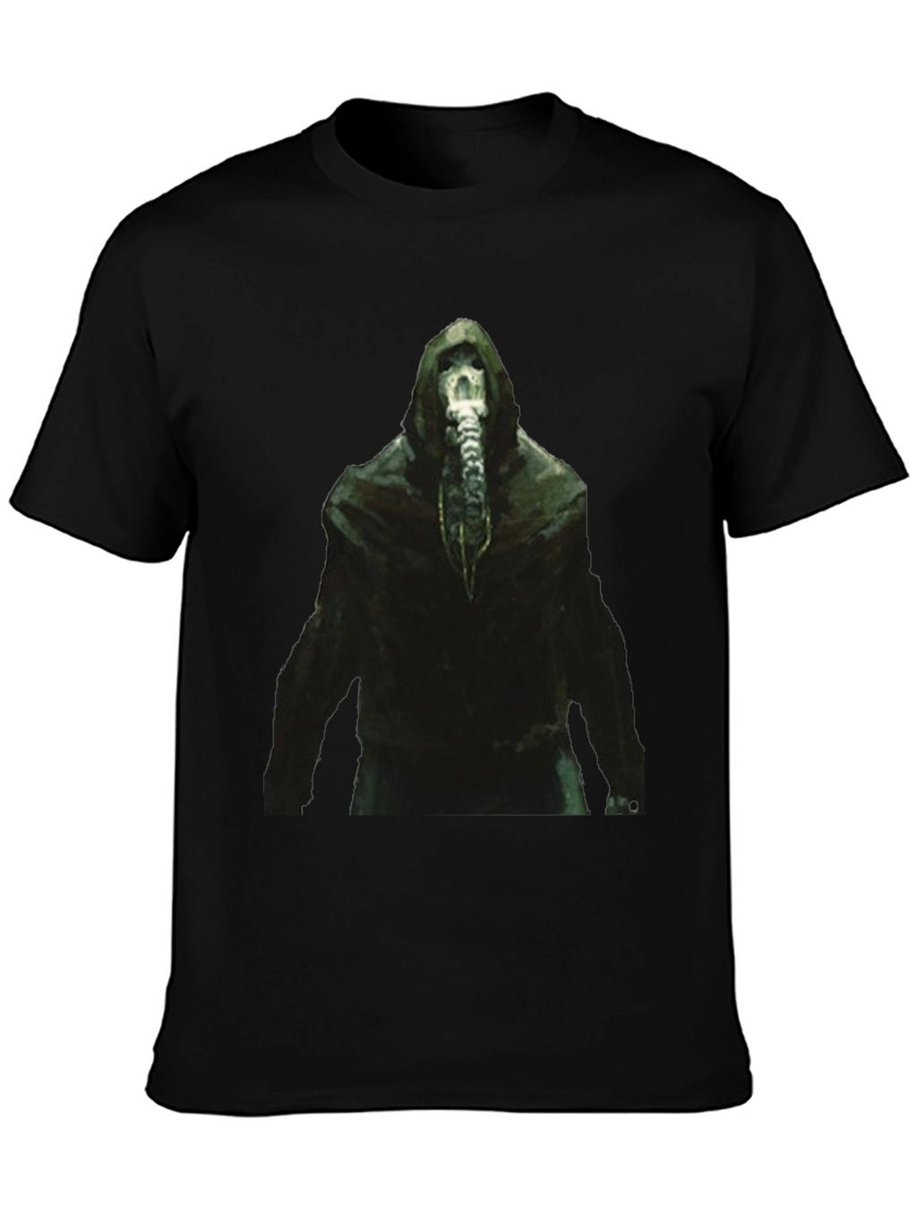 Plague Doctor Graphic T-Shirt - Black