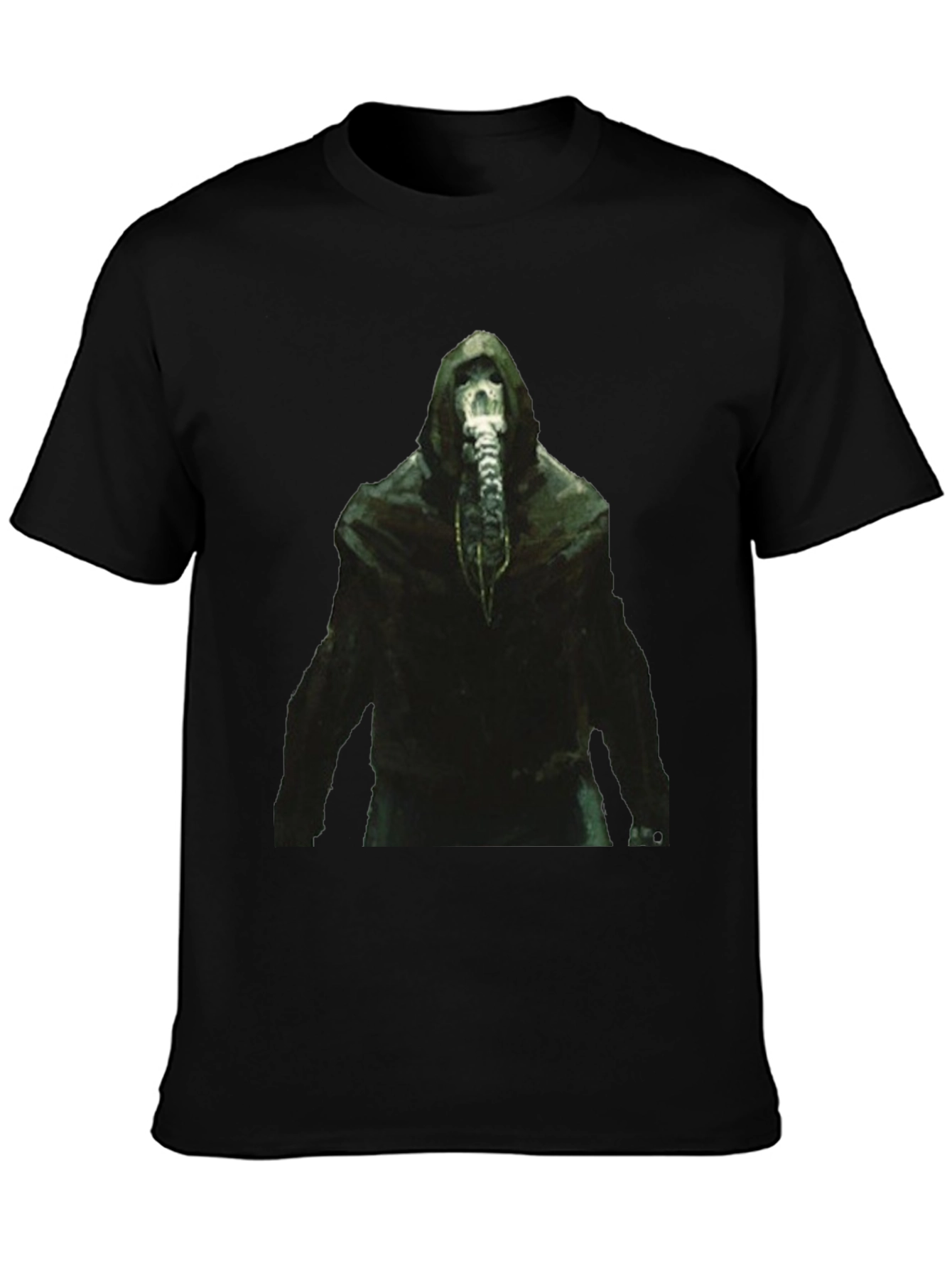 Plague Doctor Graphic T-Shirt - Black