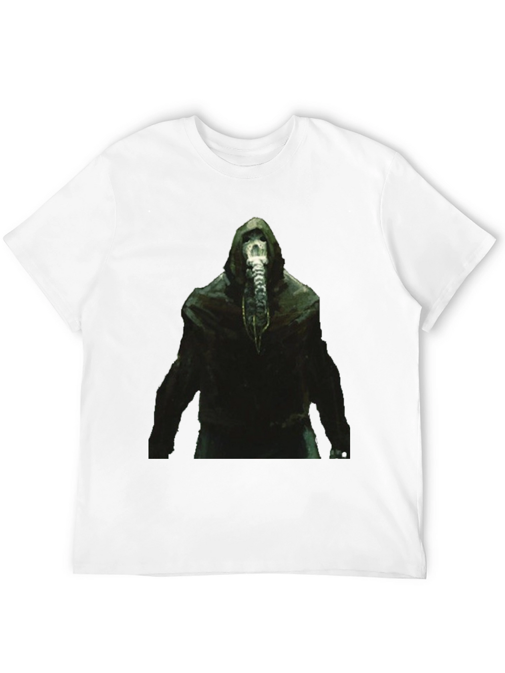 Plague Doctor Graphic T-Shirt - Black