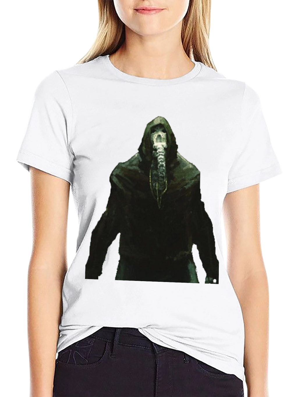 Plague Doctor Graphic T-Shirt - Black