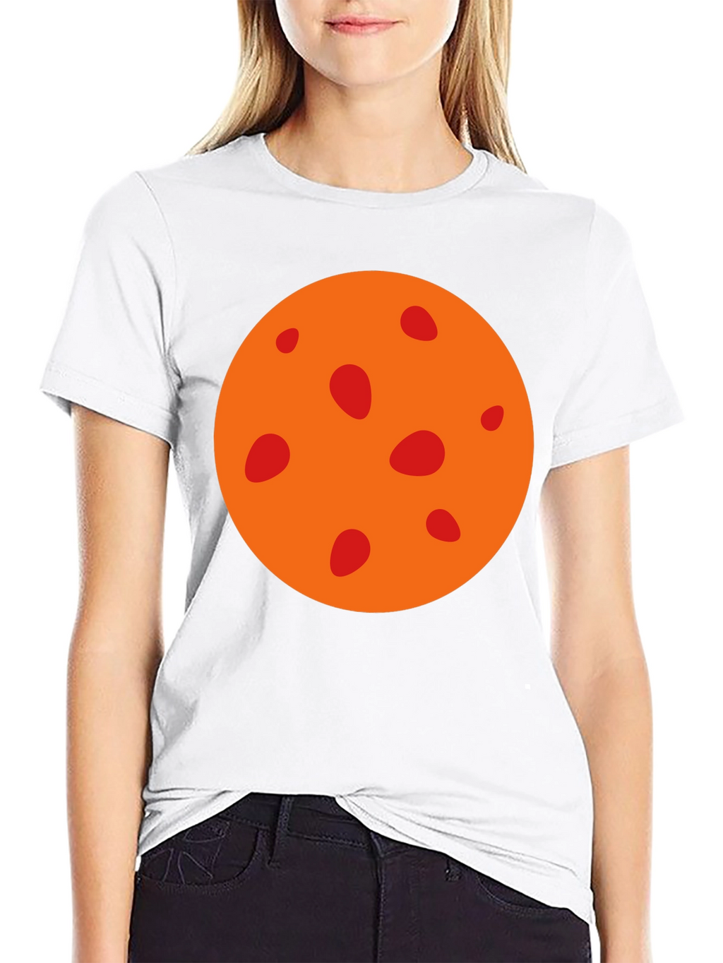Mars Graphic Tee - Black Cotton T-Shirt