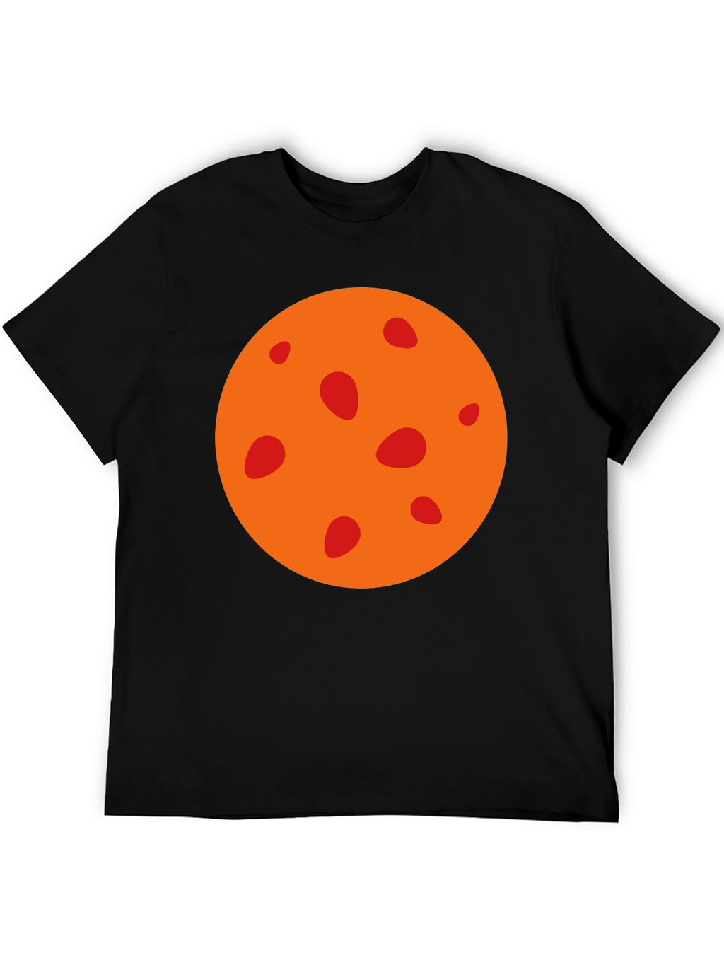Mars Graphic Tee - Black Cotton T-Shirt
