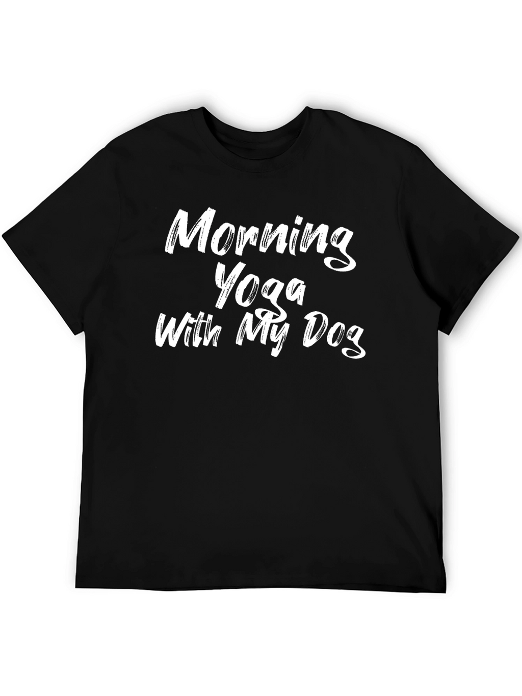 Morning Yoga With My Dog T-Shirt