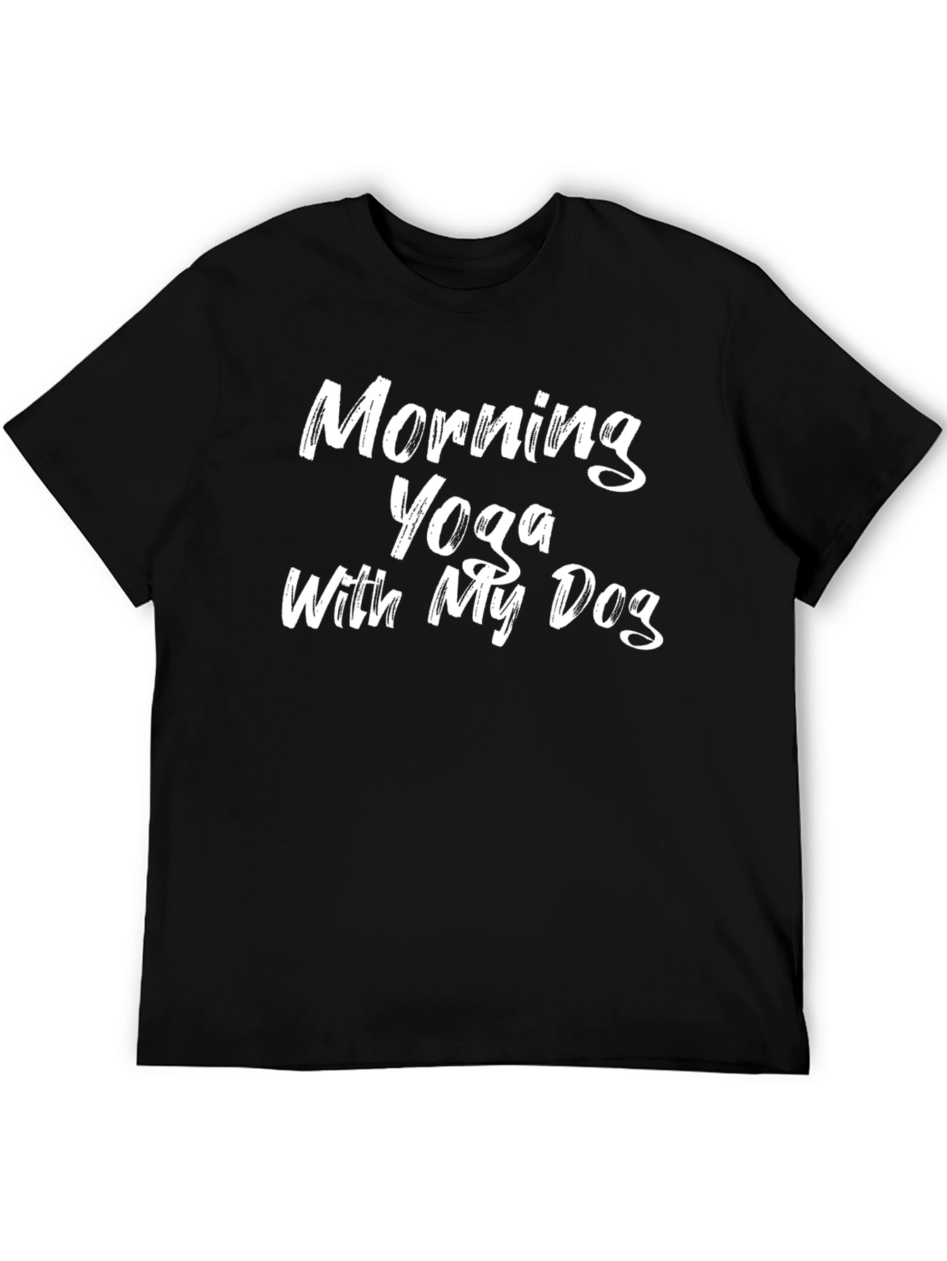 Morning Yoga With My Dog T-Shirt