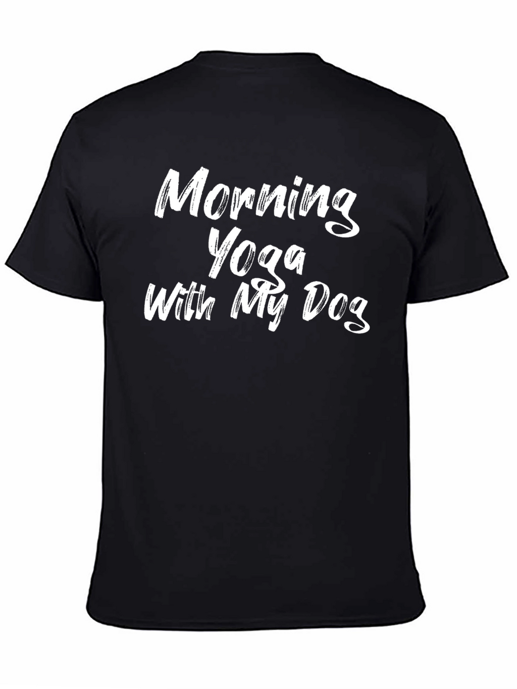 Morning Yoga With My Dog T-Shirt