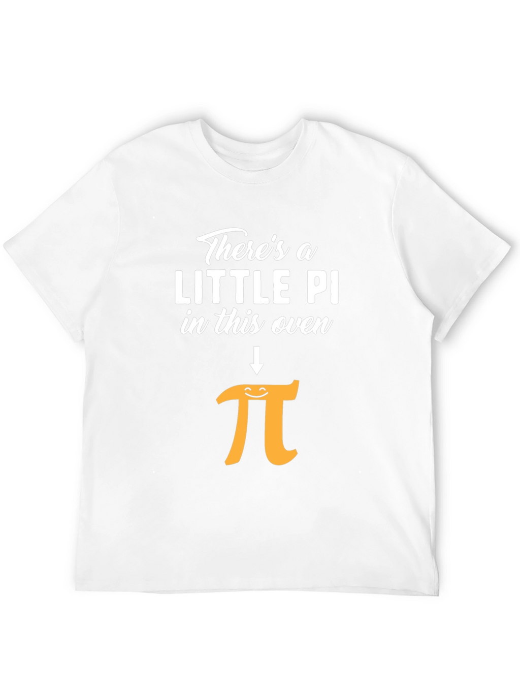 Funny Little Pi in This Oven Pregnancy Announcement Shirt