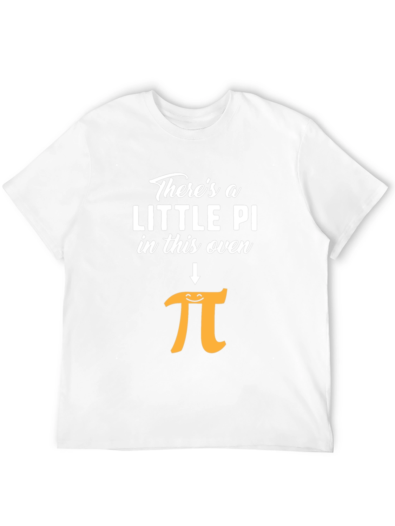 Funny Little Pi in This Oven Pregnancy Announcement Shirt