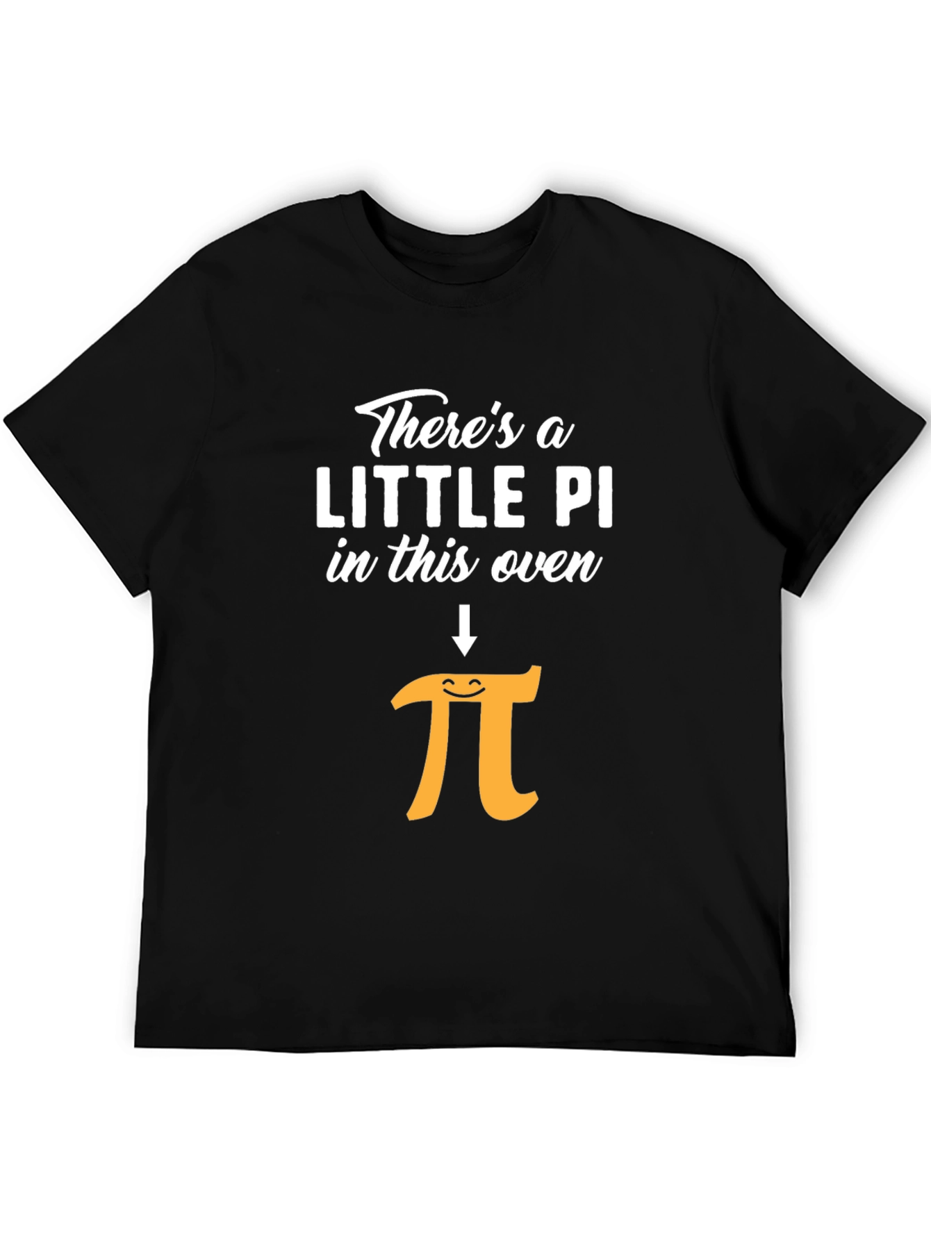 Funny Little Pi in This Oven Pregnancy Announcement Shirt