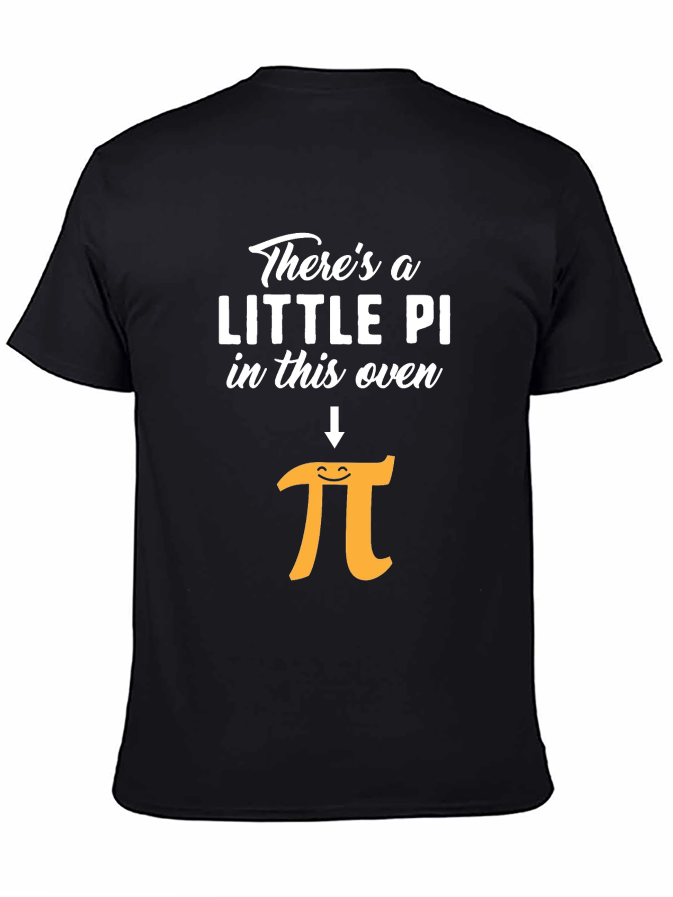 Funny Little Pi in This Oven Pregnancy Announcement Shirt