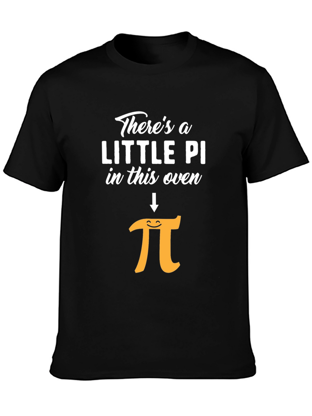 Funny Little Pi in This Oven Pregnancy Announcement Shirt