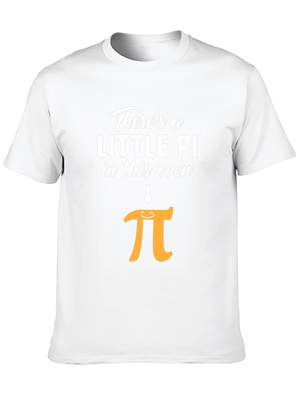 Funny Little Pi in This Oven Pregnancy Announcement Shirt