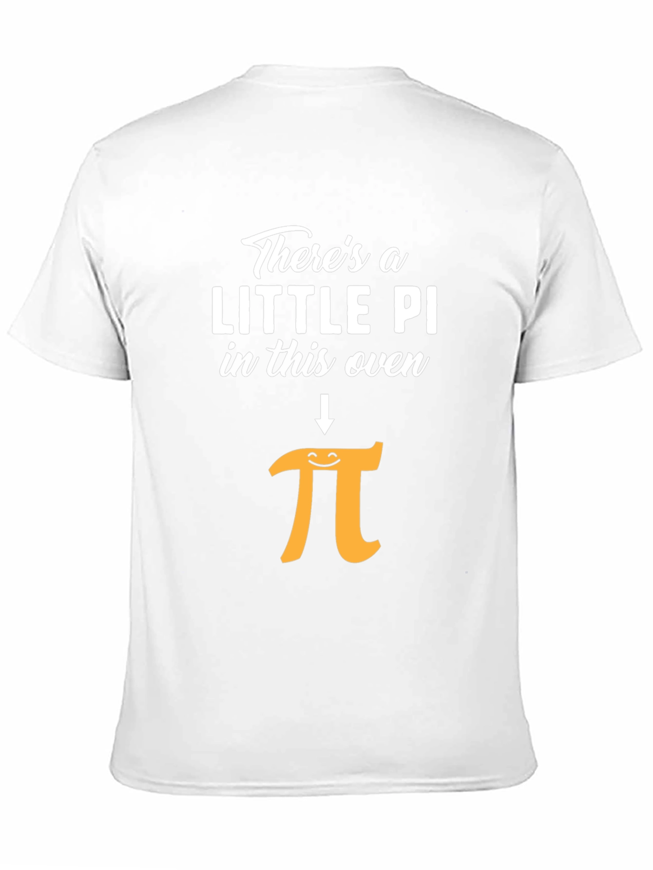 Funny Little Pi in This Oven Pregnancy Announcement Shirt