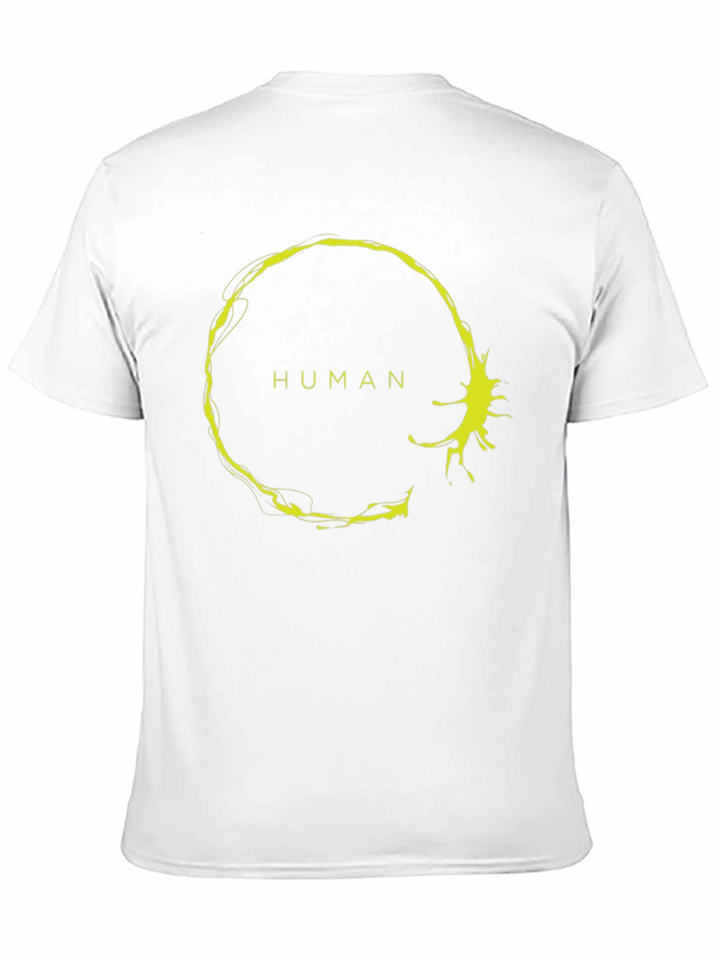 Human Symbol Graphic Tee - Black Casual Shirt